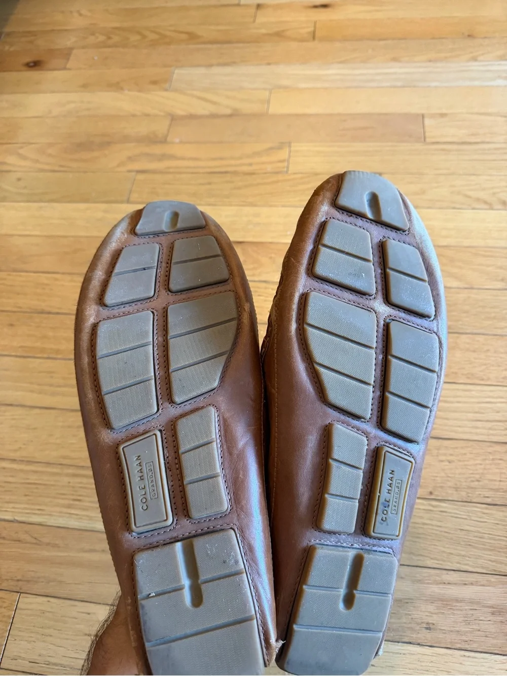 Cole Haan Brown Leather Bit Loafers